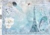 Engel, Uhren, Schmetterling, alte Schrift, Vintage*Papel decoupage con encaje, plumas, Torre Eiffel*Ангелы, часы, бабочка, старое письмо, Vintage
